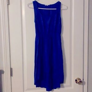 Royal Blue High Low Dress